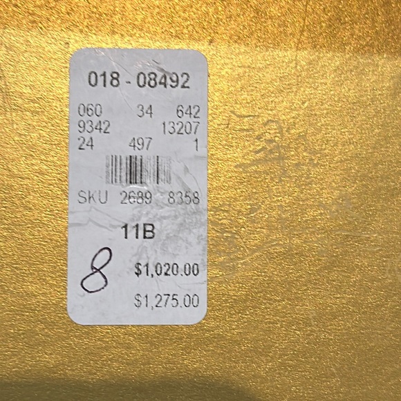 RENÉ CAOVILLA Pearly T-Strap Leather Sandals in Beige Size: 11 | IT 41 - Picture 16 of 16